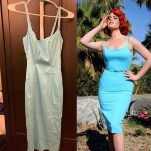 Brand New Baby Blue Jayne Dress, XS